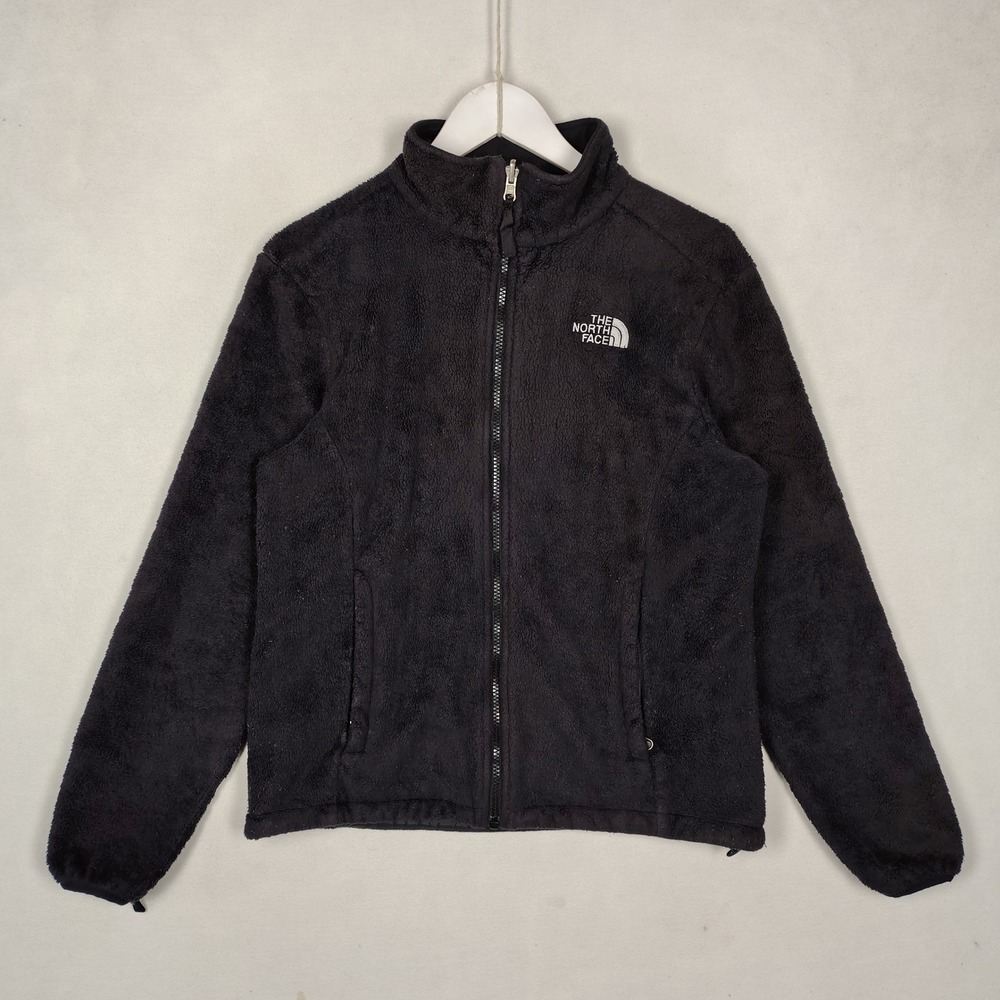 The North Face Women's Black High Pile Fleece Full Zip Jacket Size M